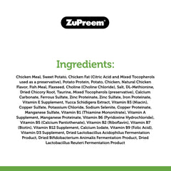 ZuPreem Ferret Food in dish showcases protein-rich meal for active ferrets.