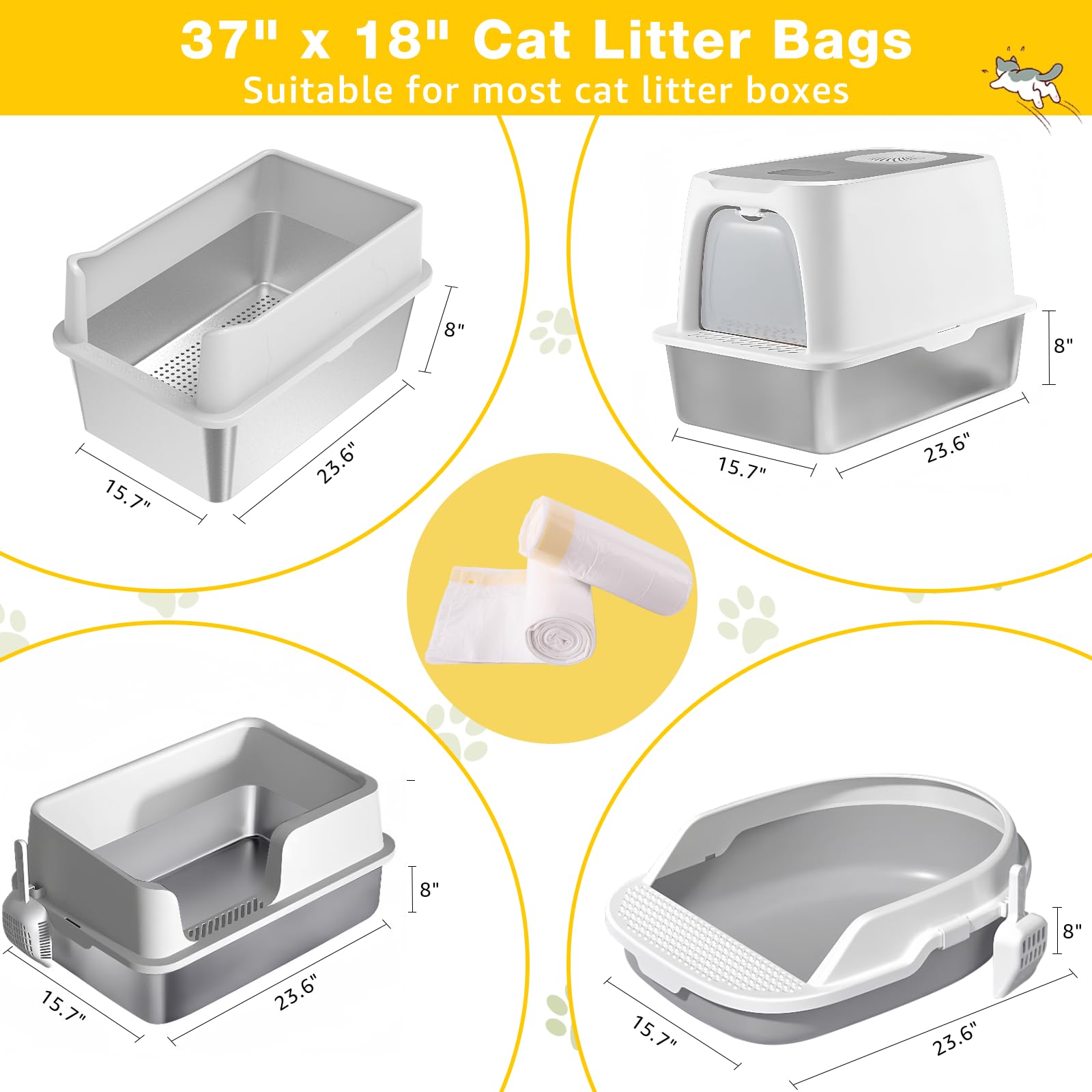 Zuqqony hygienic disposal supports neat litter area with simple bag lifting.