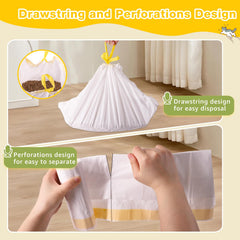 Zuqqony extra-large liners fit XL litter boxes for a snug seal during cleanup.
