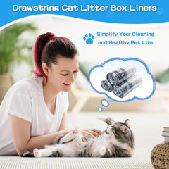 Zuqqony Litter-Robot compatible liner for easy waste disposal.