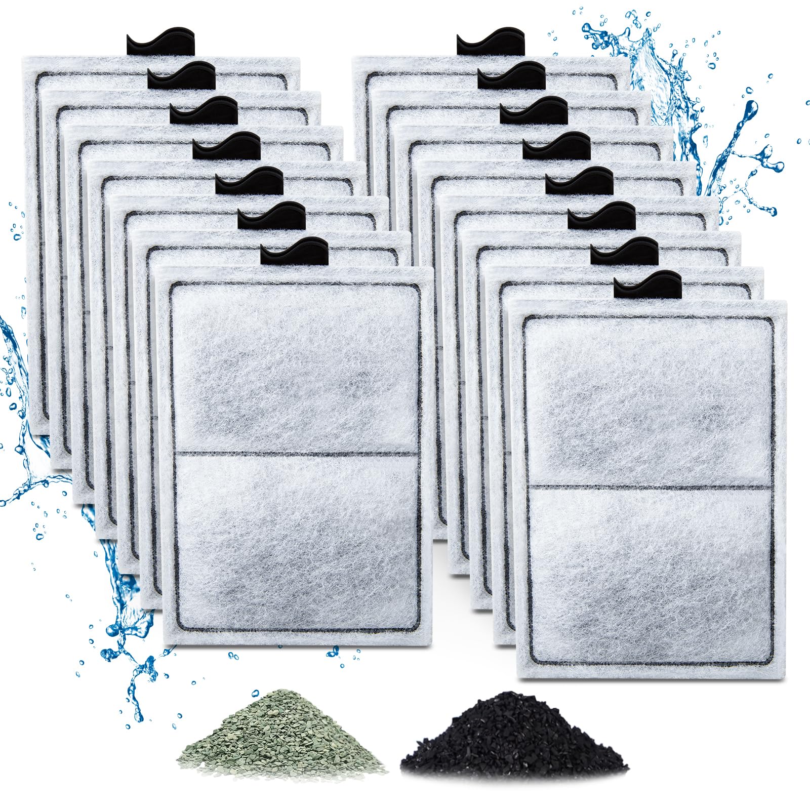 Zuqqony PF-L filter cartridge compatible with Top Fin for easy replacement