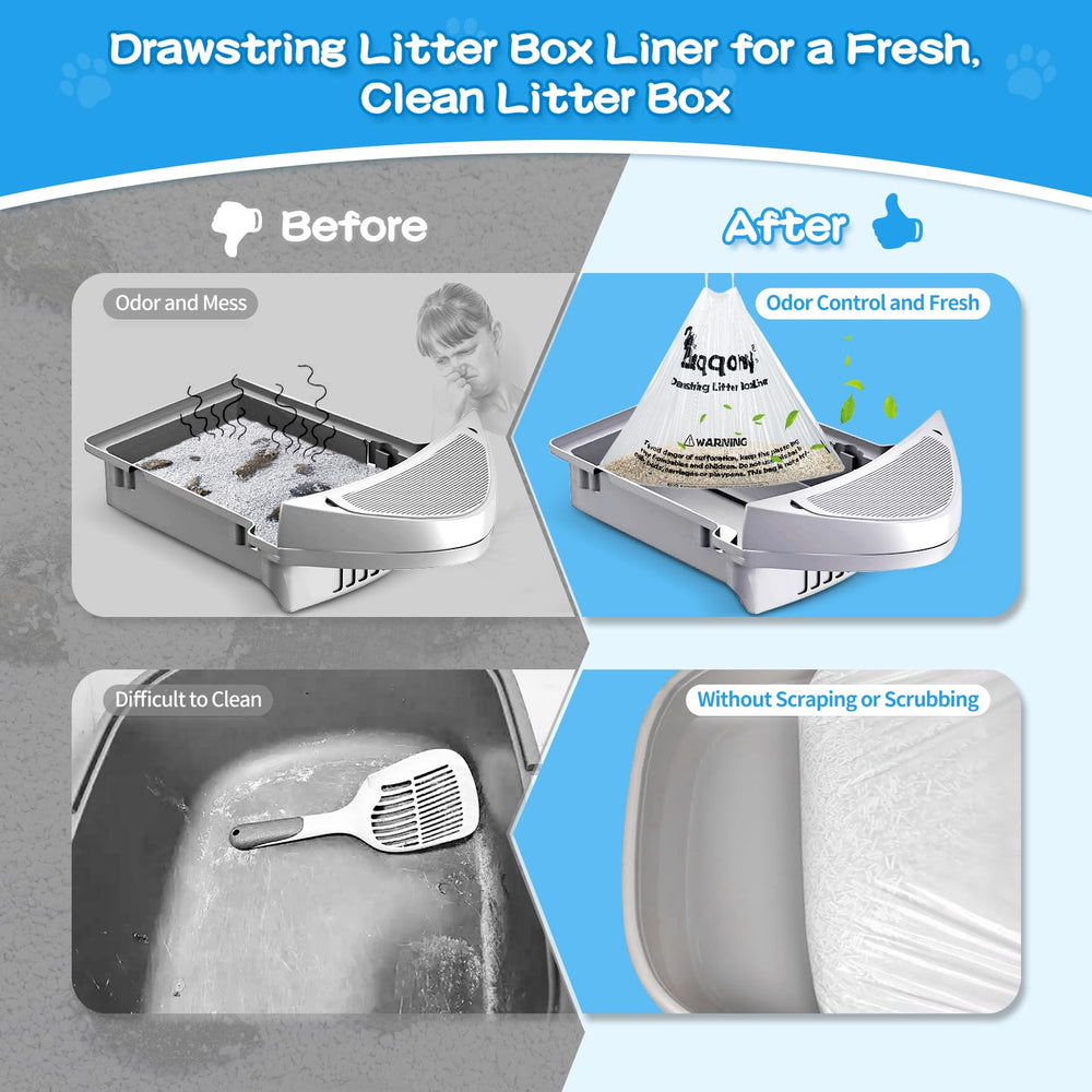 Zuqqony premium, leak-proof liner for strong waste containment.