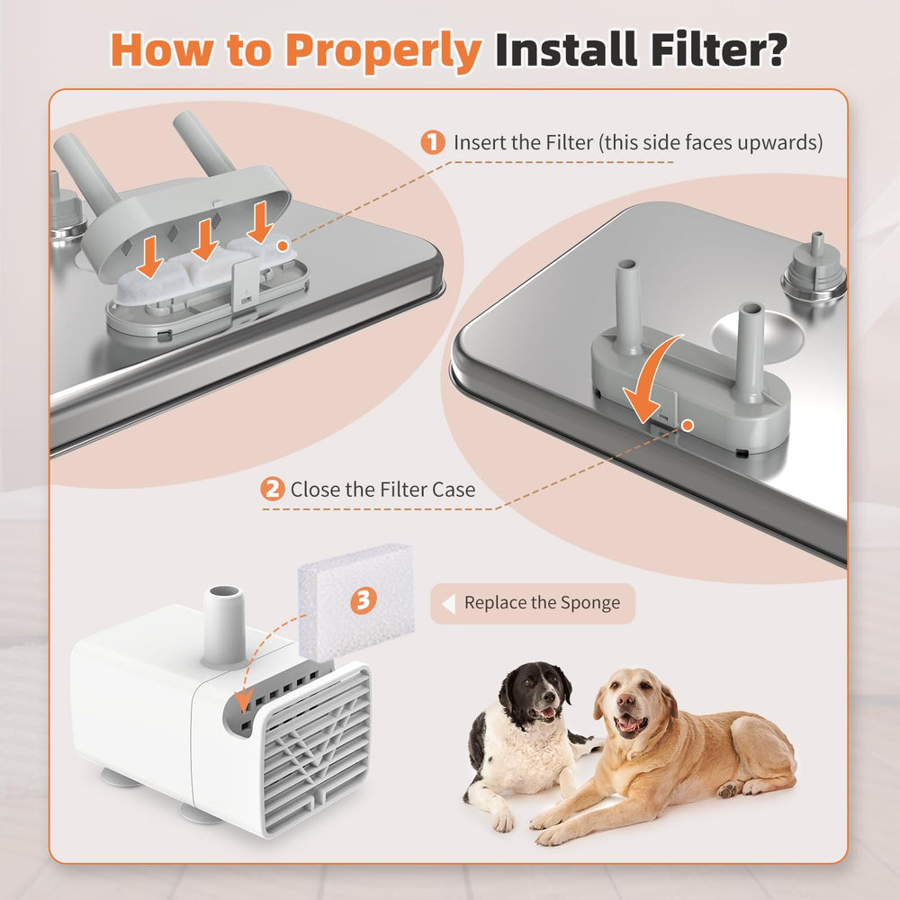 Zuqqony soak and rinse before use to activate filters