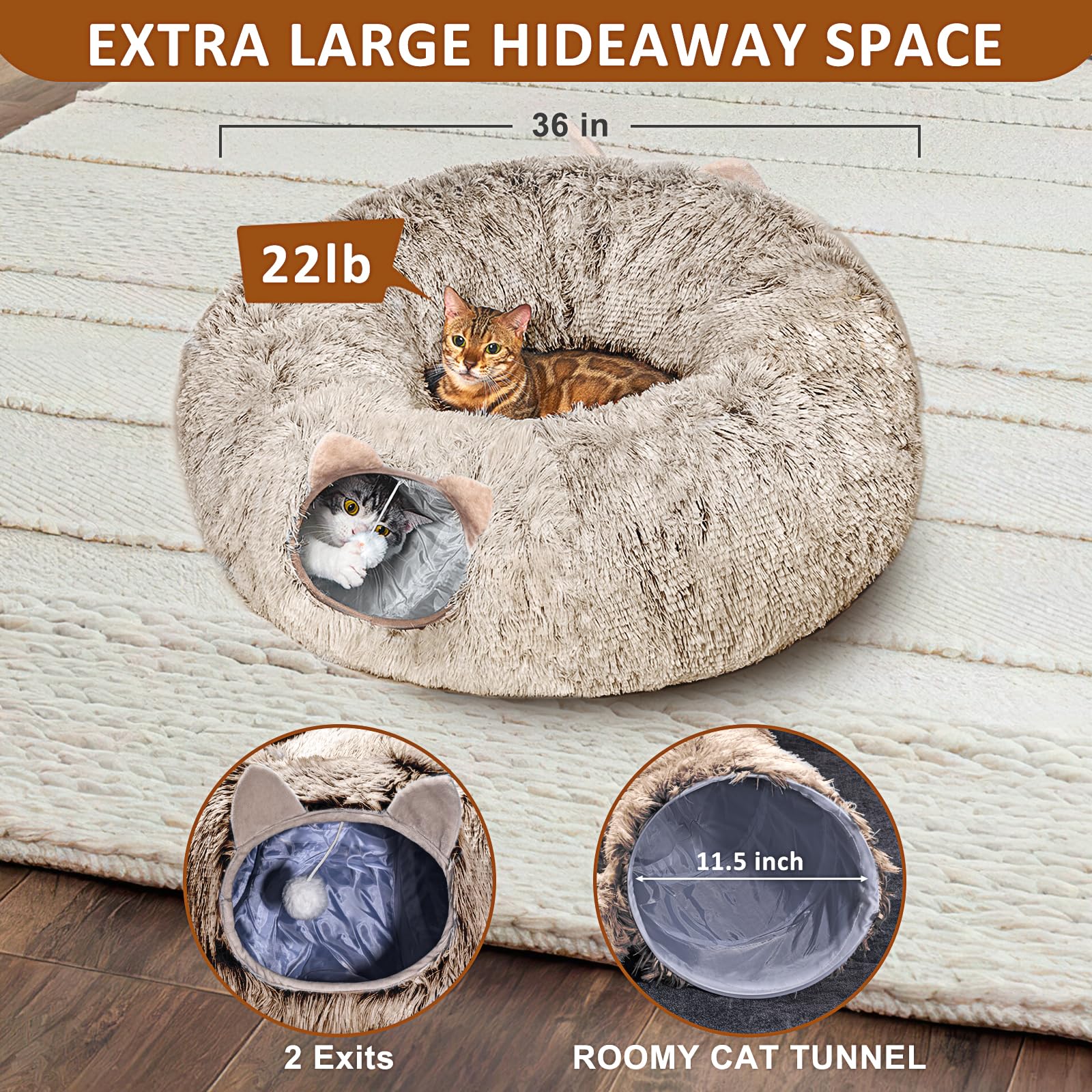 ZVBEK foldable and portable tunnel kit for on-the-go fun