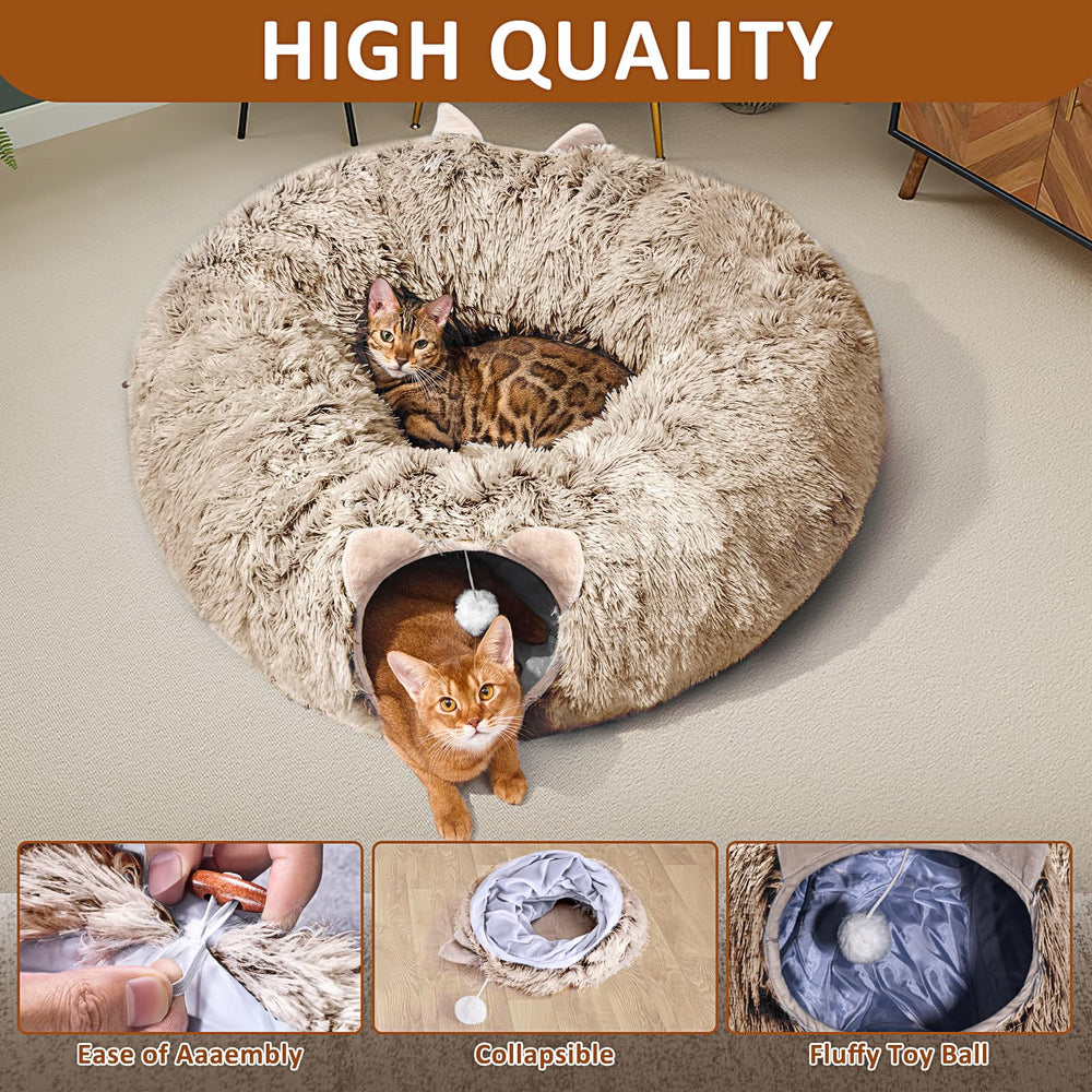 ZVBEK large 36x36x11.5 inch space fits bigger pets