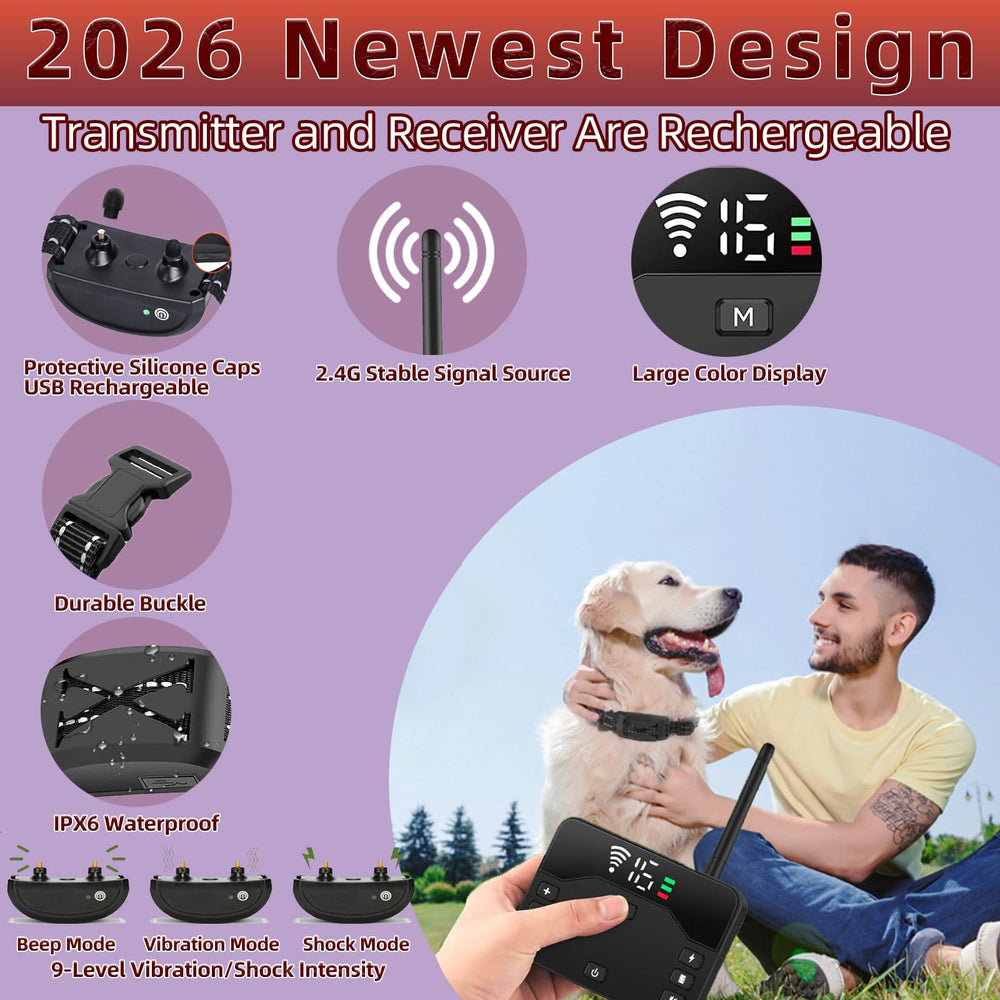 zvsay IP66 waterproof collar built for rugged outdoor use