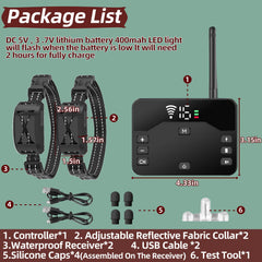 zvsay transmitter rechargeable fast-charge ensures quick daily setup