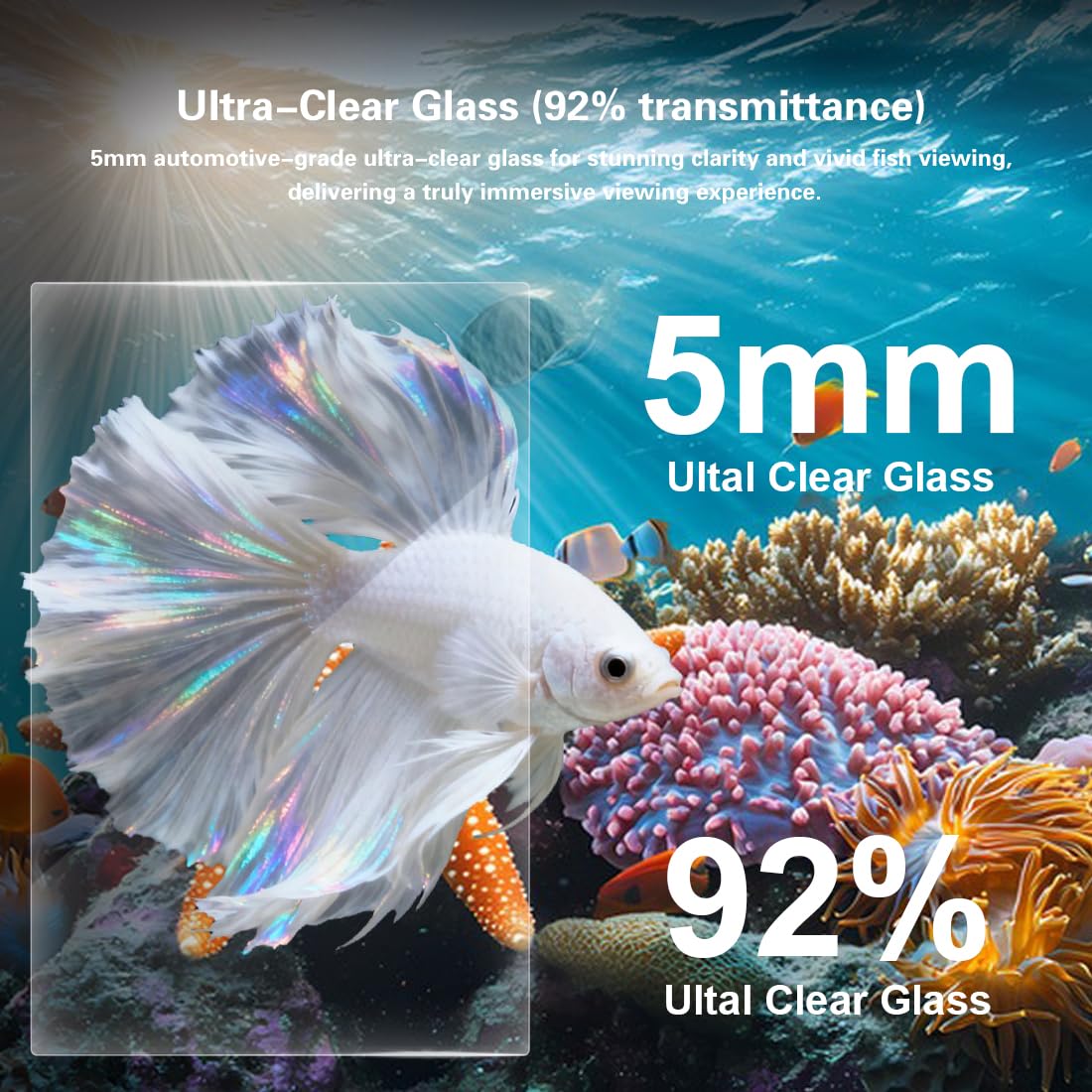 ZXIE-Cloud desk aquarium in room demonstrates stylish, space-saving decor.