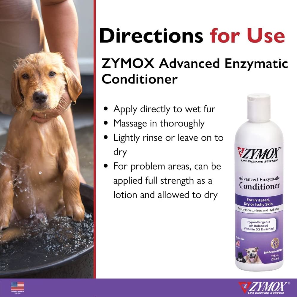 ZYMOX all-ages skin health formula suitable for pets at any life stage.