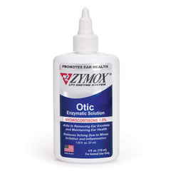 Zymox Otic bottle pour for pet ear care and comfort