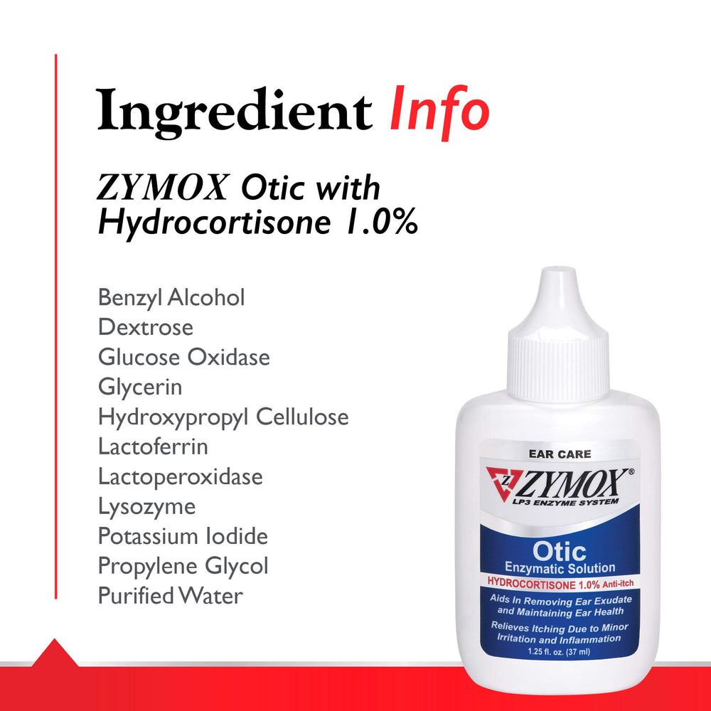 Zymox Otic packaging and label showcased for trust