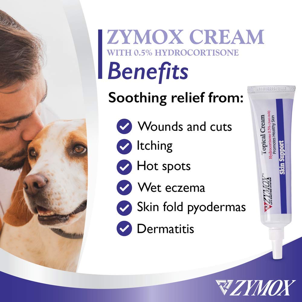 Zymox safe-if-licked formula for dogs and cats after use.