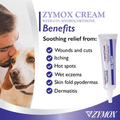 Zymox safe-if-licked formula for dogs and cats after use.