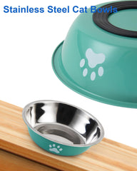 ZYUTONG cat bowl anti-slip base keeps bowls steady during meals