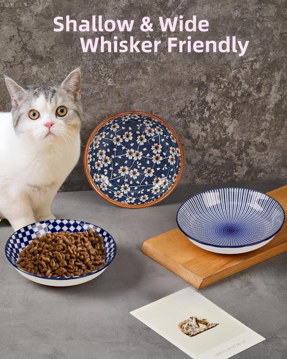 ZYUTONG dishwasher-safe and microwave-safe cat bowls simplify cleaning and reuse.