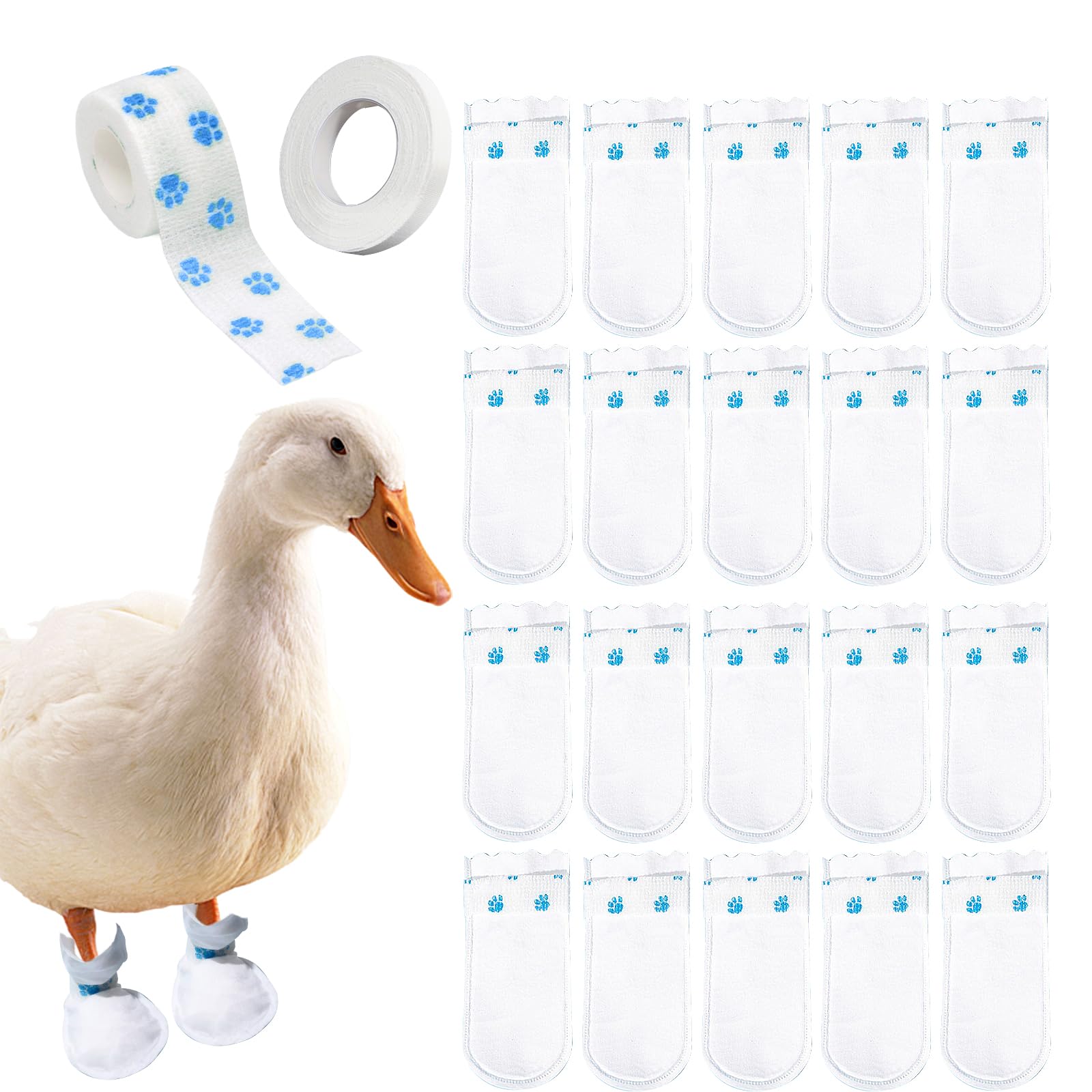 ZZBUY disposable duck boots blue provide comfortable protection for daily duck foot care