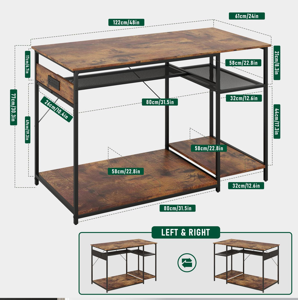 ZZJIHAI reptile tank stand double terrarium in home setup