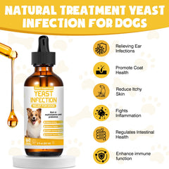 ZZTRMY ear infection relief drops reduce itching in dogs